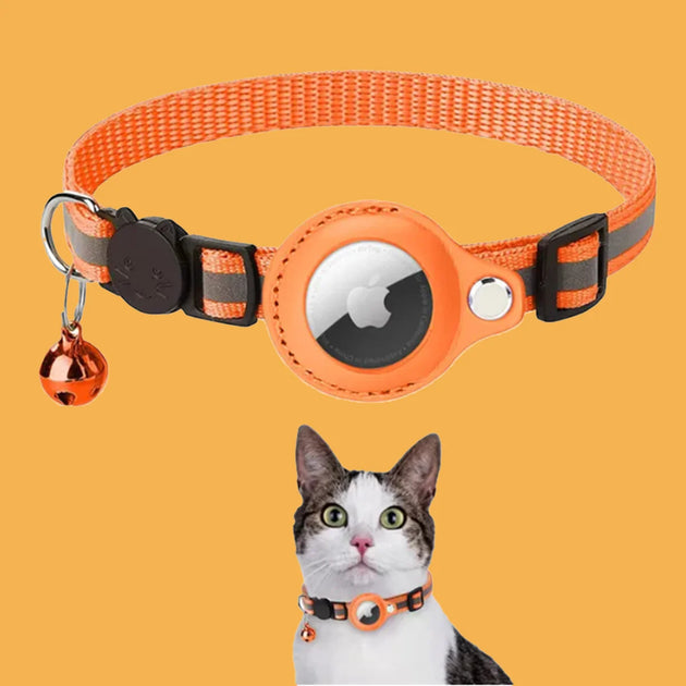 Reflective AirTag Collar For Cats